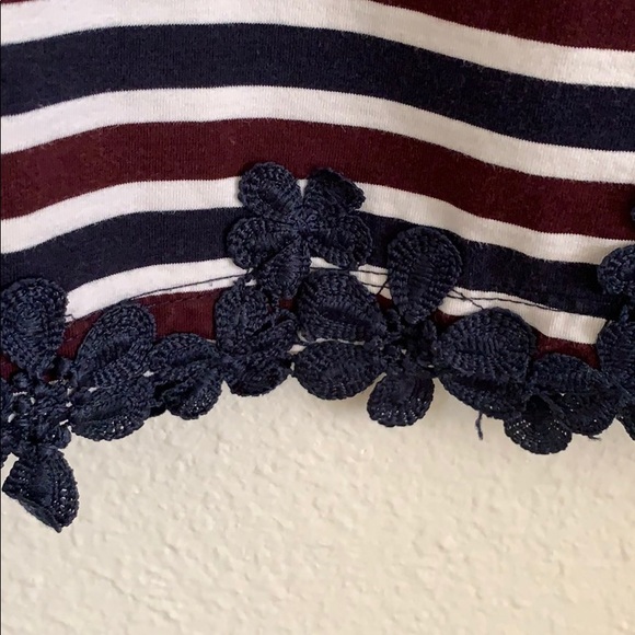 Striped T Dress with Pockets - Picture 3 of 4